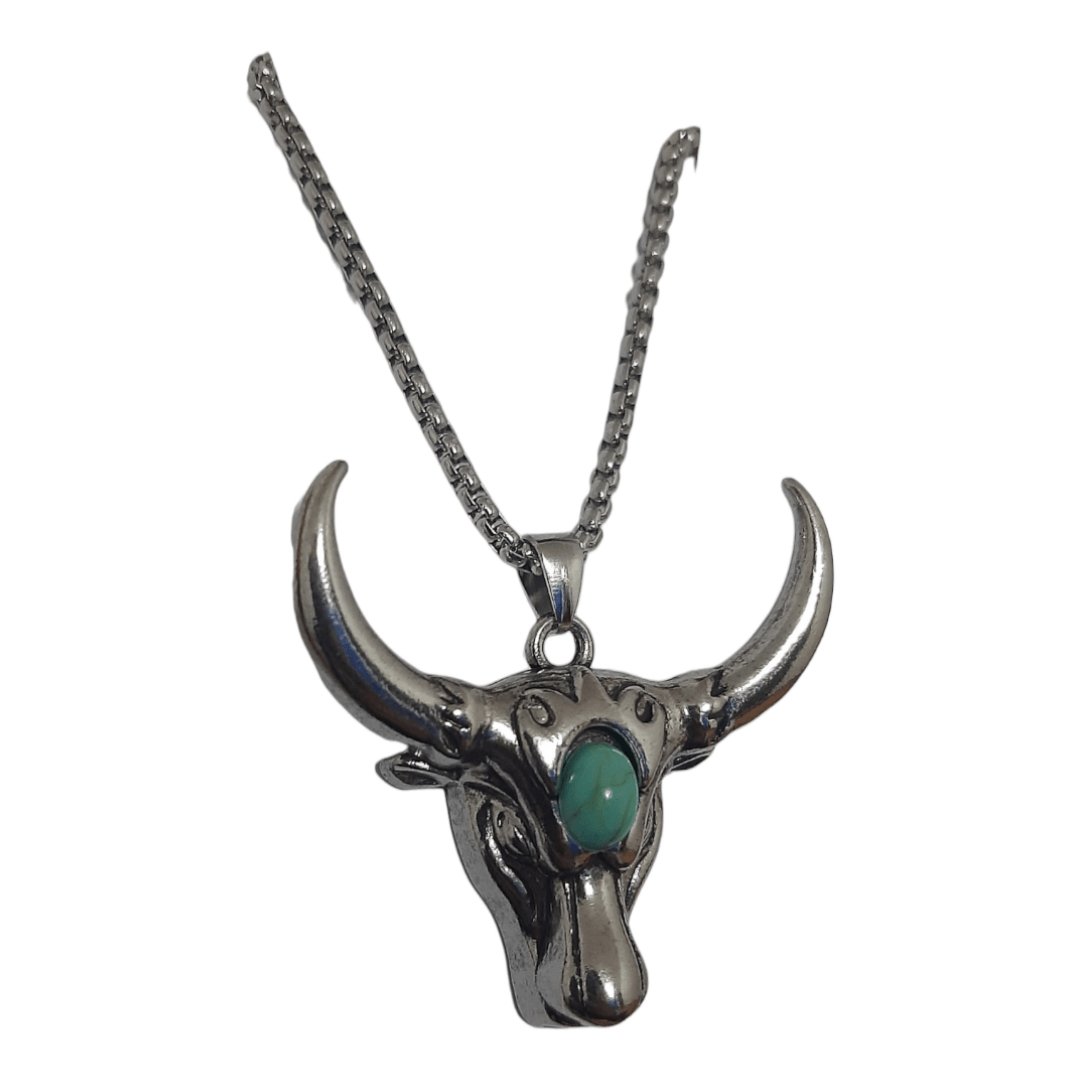 Collar Toro Turquesa - Diversa Colección