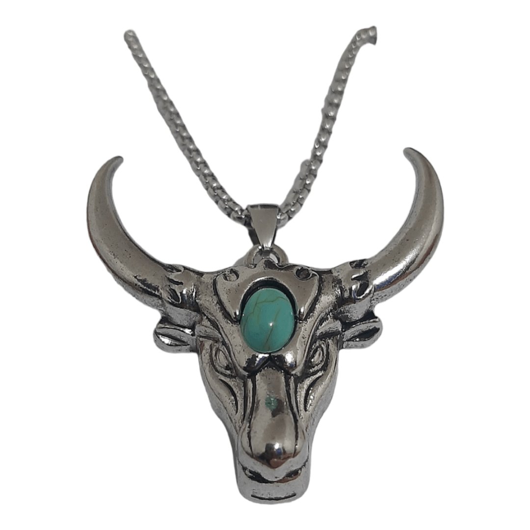 Collar Toro Turquesa - Diversa Colección