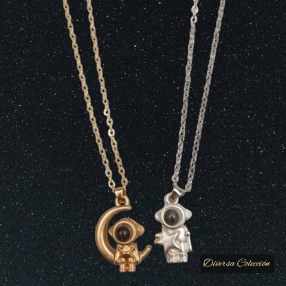 Collares Astronauta Proyección 100 Idiomas - Diversa Colección