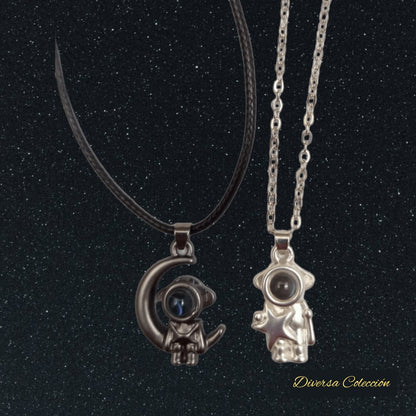 Collares Astronauta Proyección 100 Idiomas - Diversa Colección