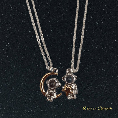 Collares Astronauta Proyección 100 Idiomas - Diversa Colección
