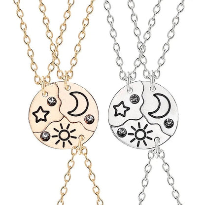 Collares De Tres Amistad - Diversa Colección