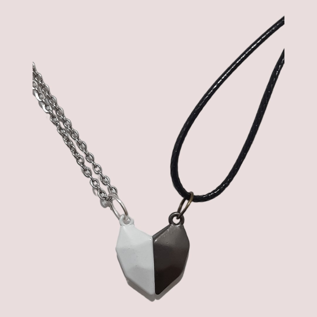 Collares Imán Corazón + Manillas Corazón - Diversa Colección