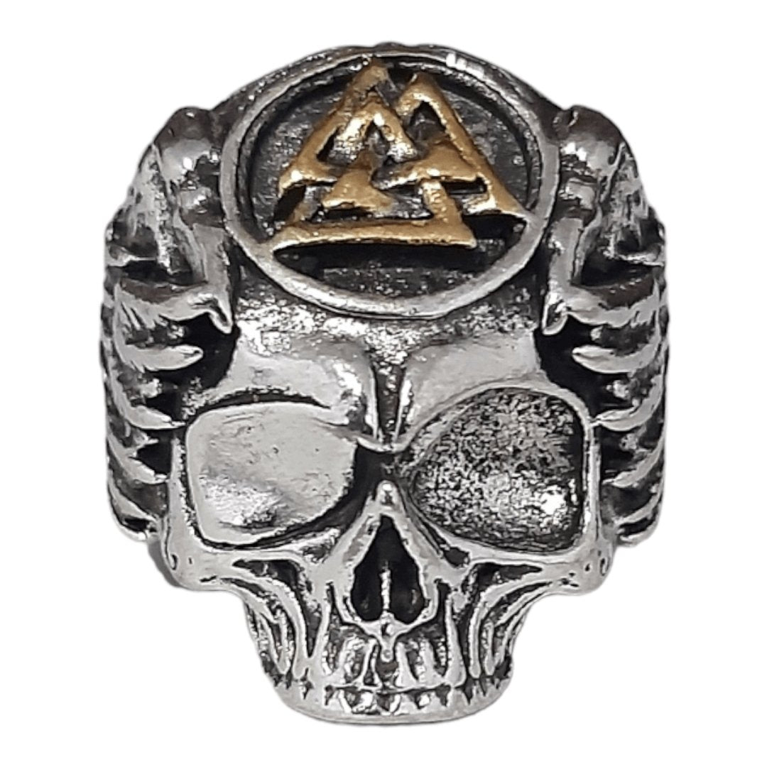 Combo 2 Anillos Skull - Diversa Colección