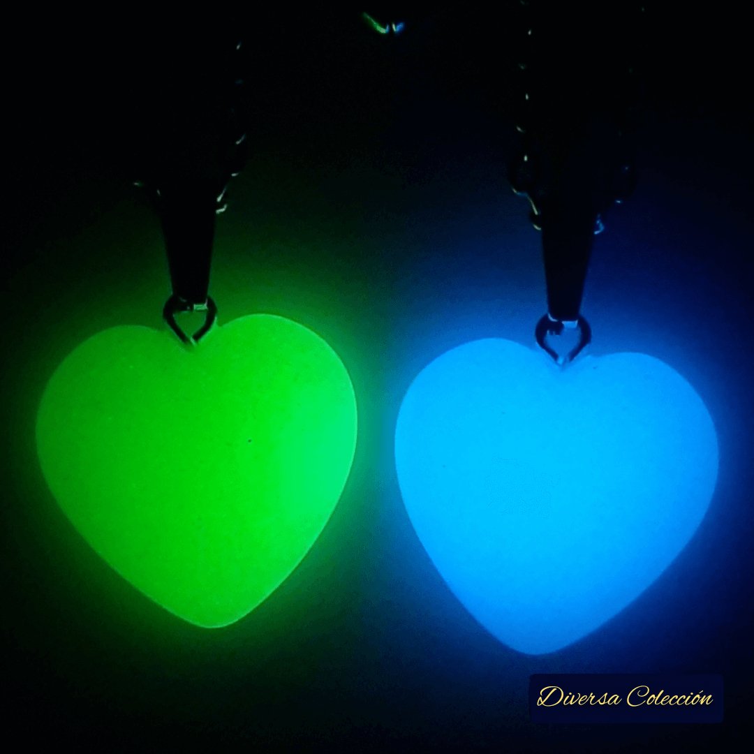 Cuarzos Corazón Luminosos Magnéticos - Diversa Colección