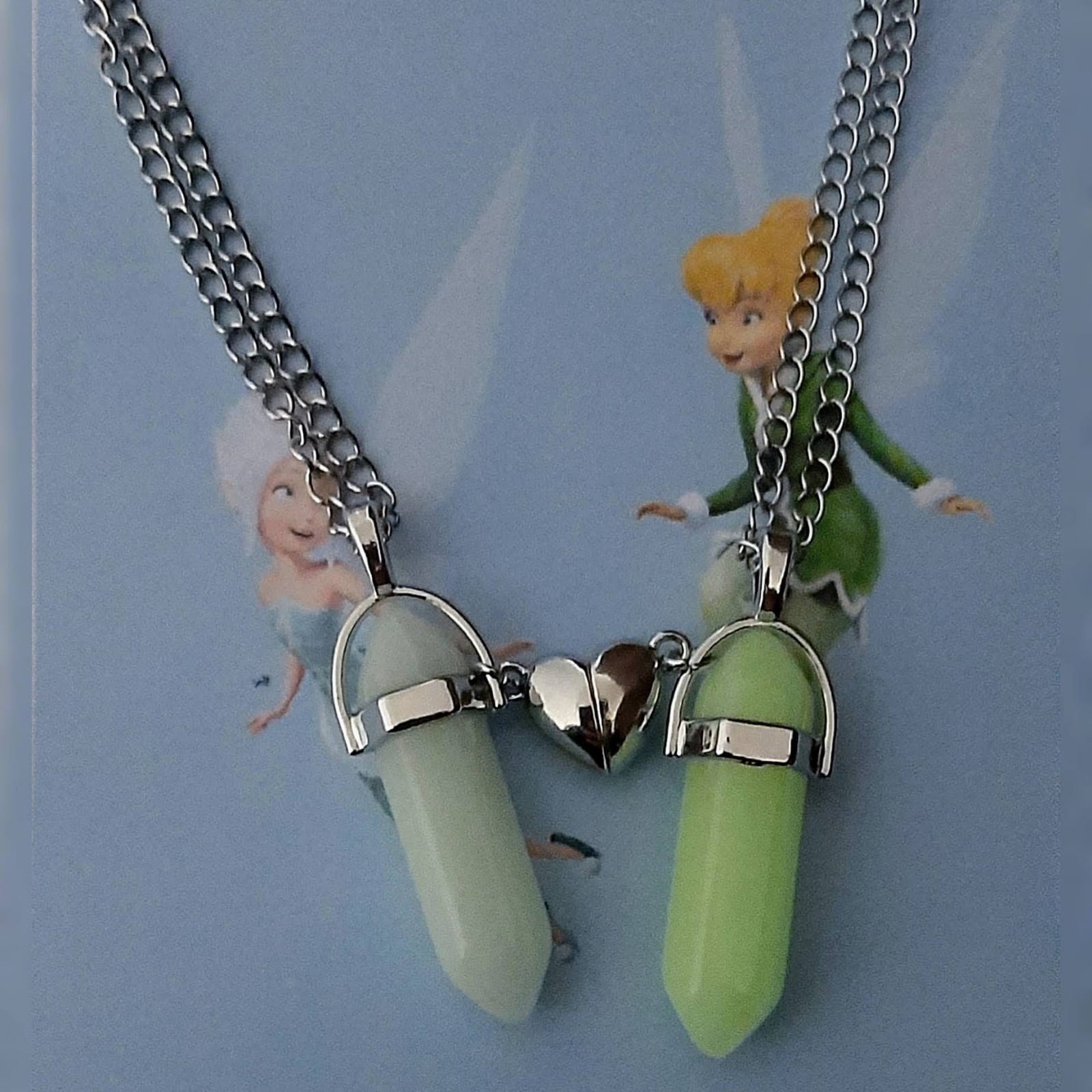 Cuarzos Luminosos Corazón Magnético - Diversa Colección