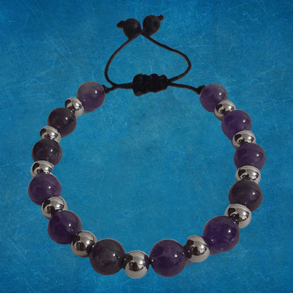 Pulsera Cuarzo Amatista - Diversa Colección