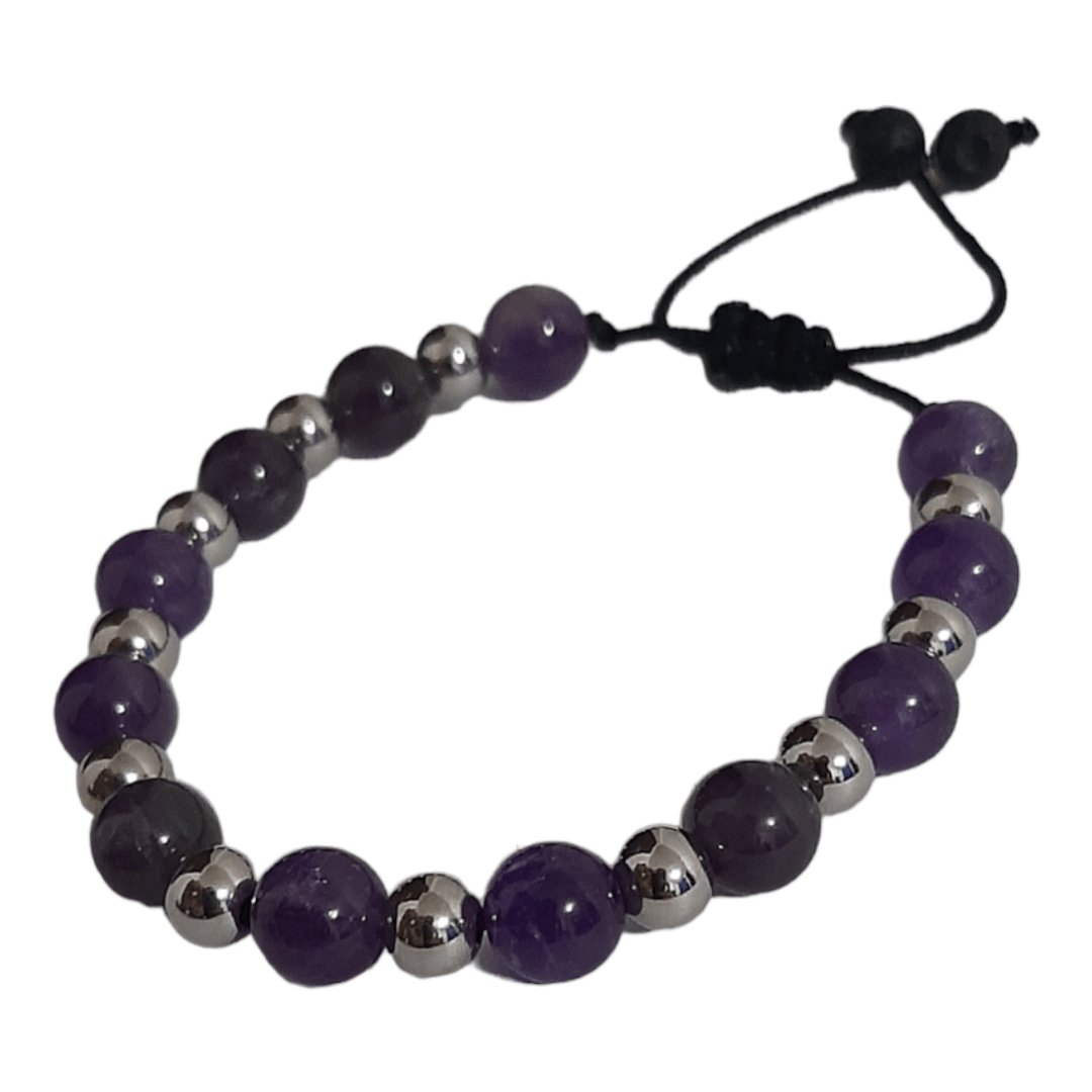 Pulsera Cuarzo Amatista - Diversa Colección