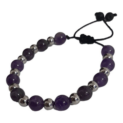 Pulsera Cuarzo Amatista - Diversa Colección
