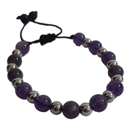 Pulsera Cuarzo Amatista - Diversa Colección