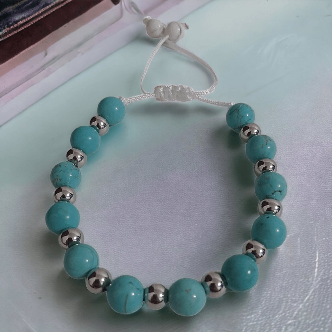 Pulsera Cuarzo Turquesa - Diversa Colección