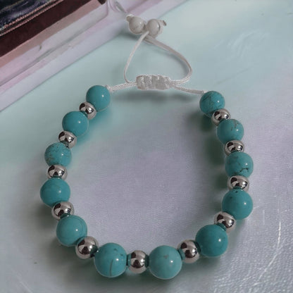 Pulsera Cuarzo Turquesa - Diversa Colección