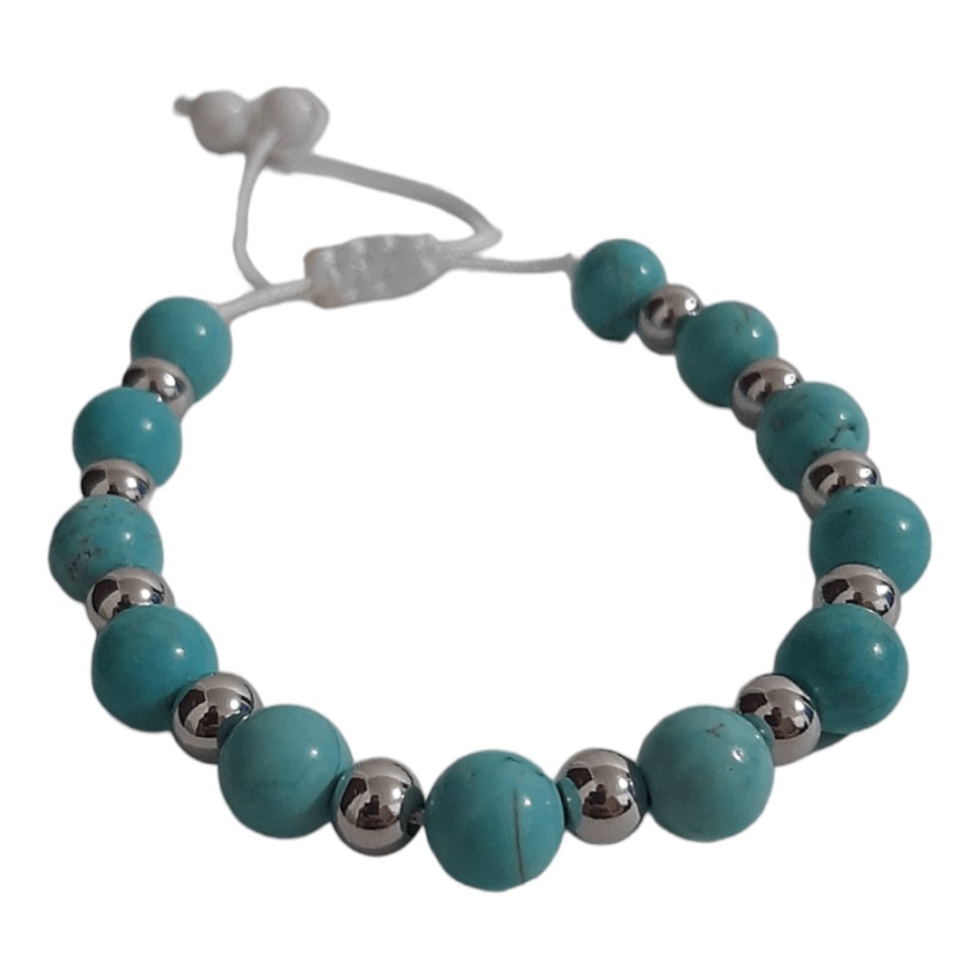 Pulsera Cuarzo Turquesa - Diversa Colección