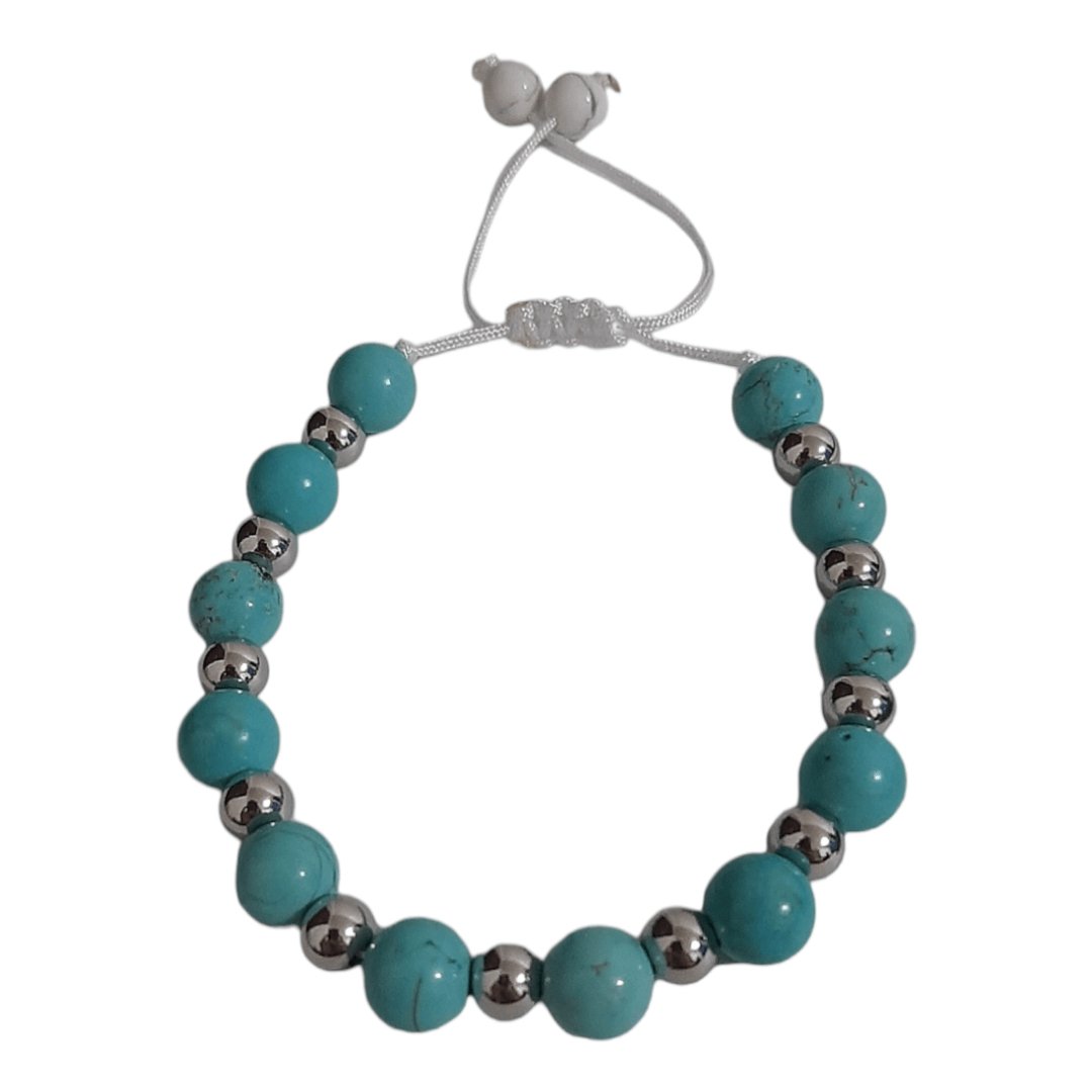 Pulsera Cuarzo Turquesa - Diversa Colección