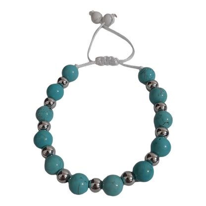 Pulsera Cuarzo Turquesa - Diversa Colección