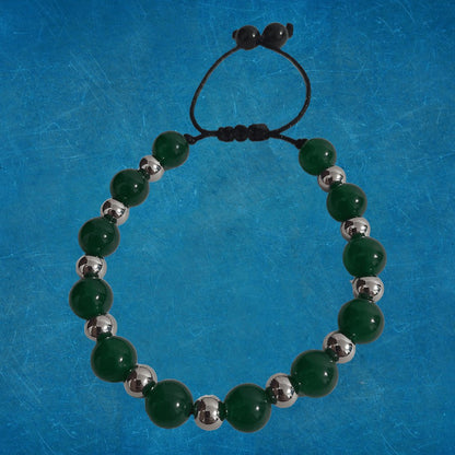 Pulsera Cuarzo Verde Ágata - Diversa Colección