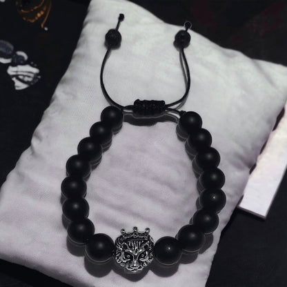 Pulsera León Piedra Mate - Diversa Colección