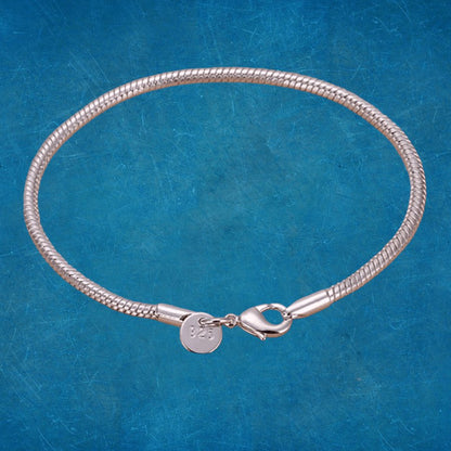 Pulsera Serpiente Plata S925 - Diversa Colección