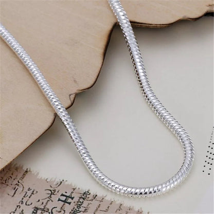 Pulsera Serpiente Plata S925 - Diversa Colección