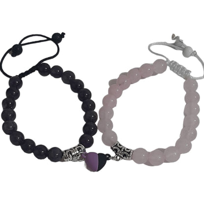 Pulseras Amethyst & Rose - Diversa Colección