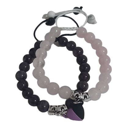 Pulseras Amethyst & Rose - Diversa Colección