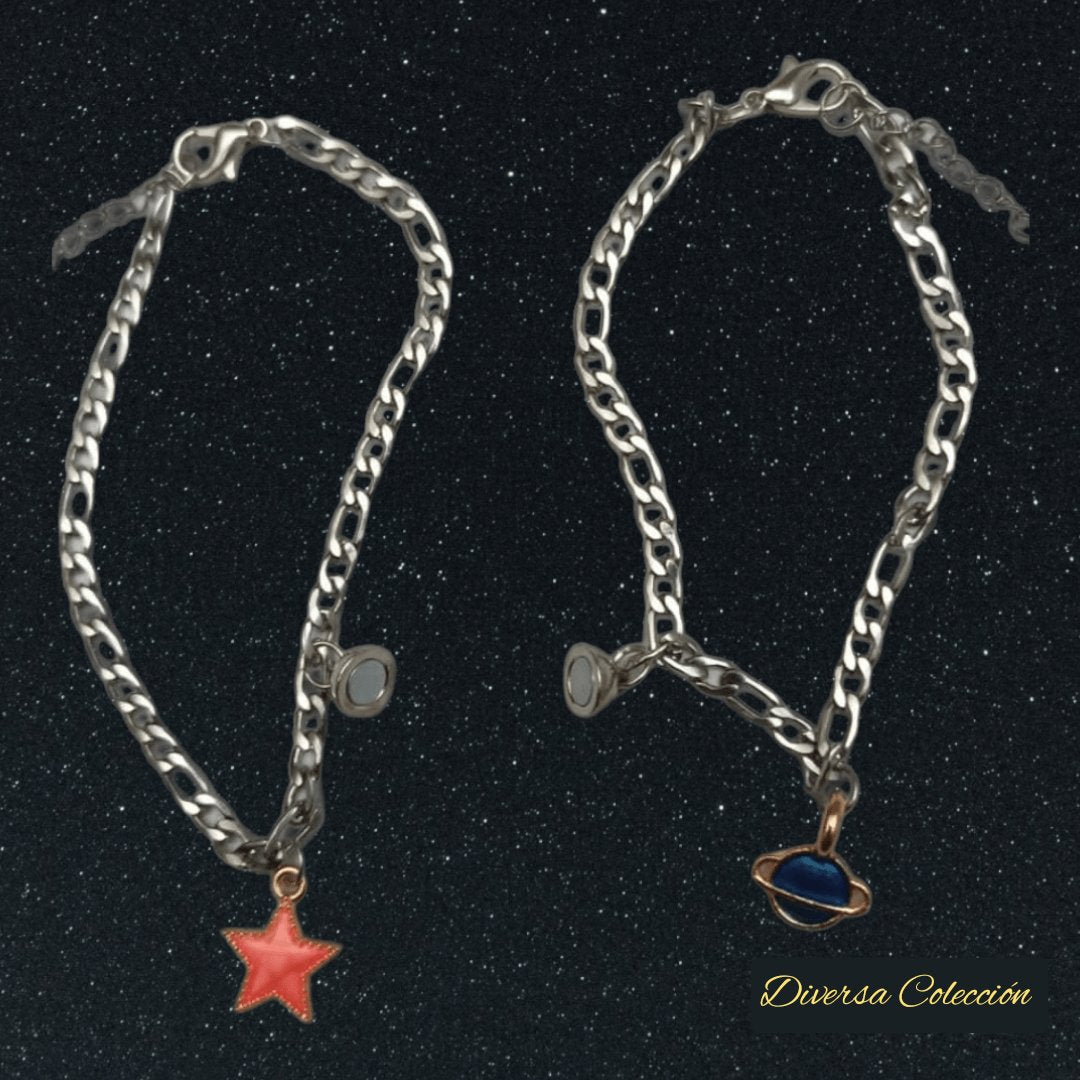 Pulseras Astronauta & Estrellas Magnético - Diversa Colección