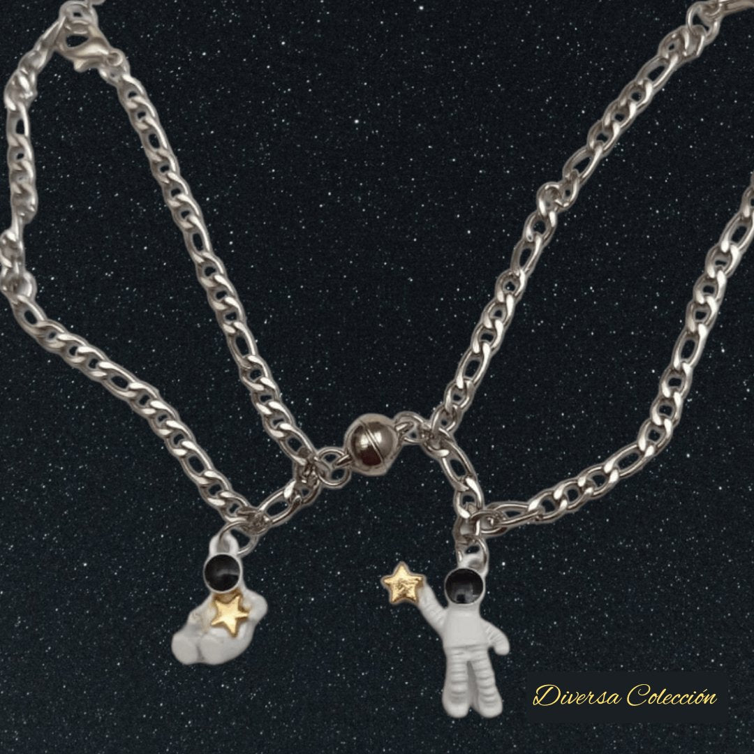 Pulseras Astronauta & Estrellas Magnético - Diversa Colección