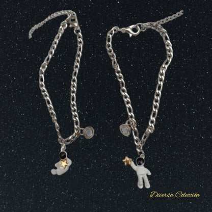 Pulseras Astronauta & Estrellas Magnético - Diversa Colección