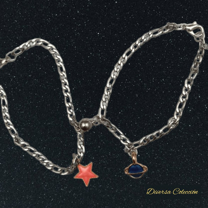 Pulseras Astronauta & Estrellas Magnético - Diversa Colección