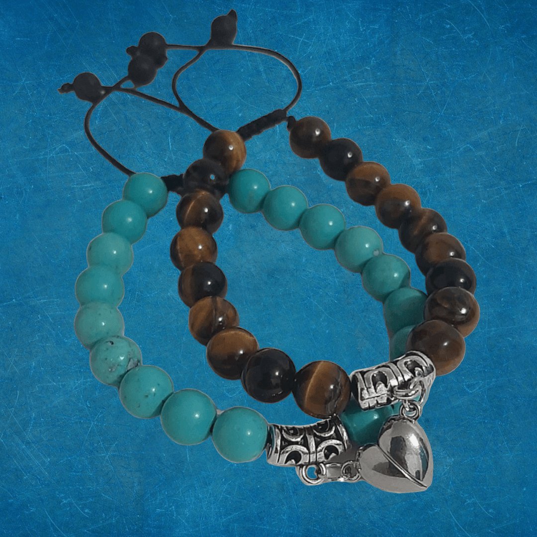 Pulseras EyeTiger & Turquoise - Diversa Colección