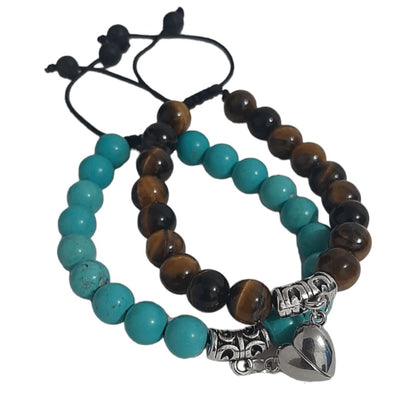 Pulseras EyeTiger & Turquoise - Diversa Colección