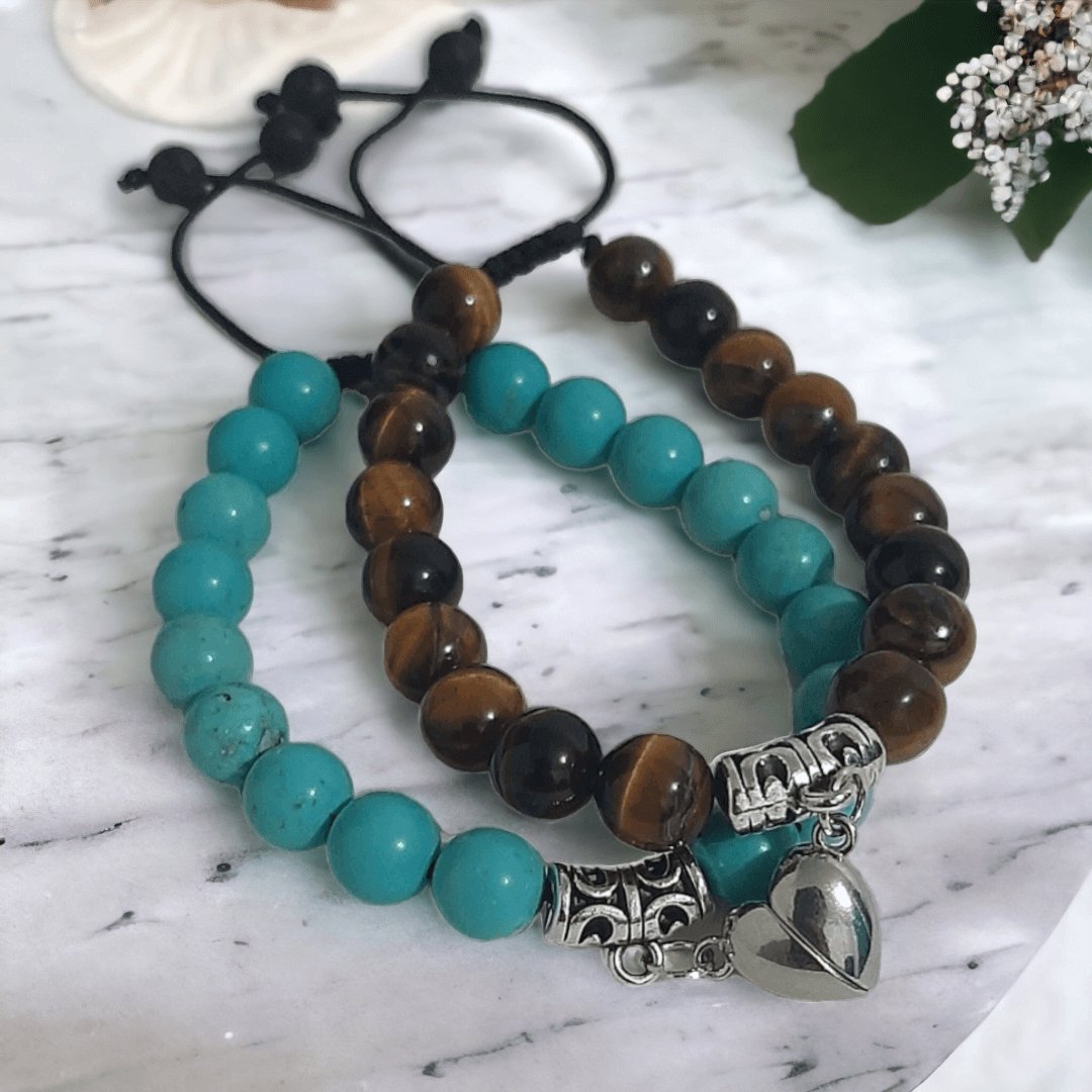 Pulseras EyeTiger & Turquoise - Diversa Colección