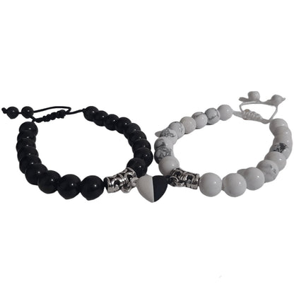 Pulseras Obsidiana & White Turquoise - Diversa Colección
