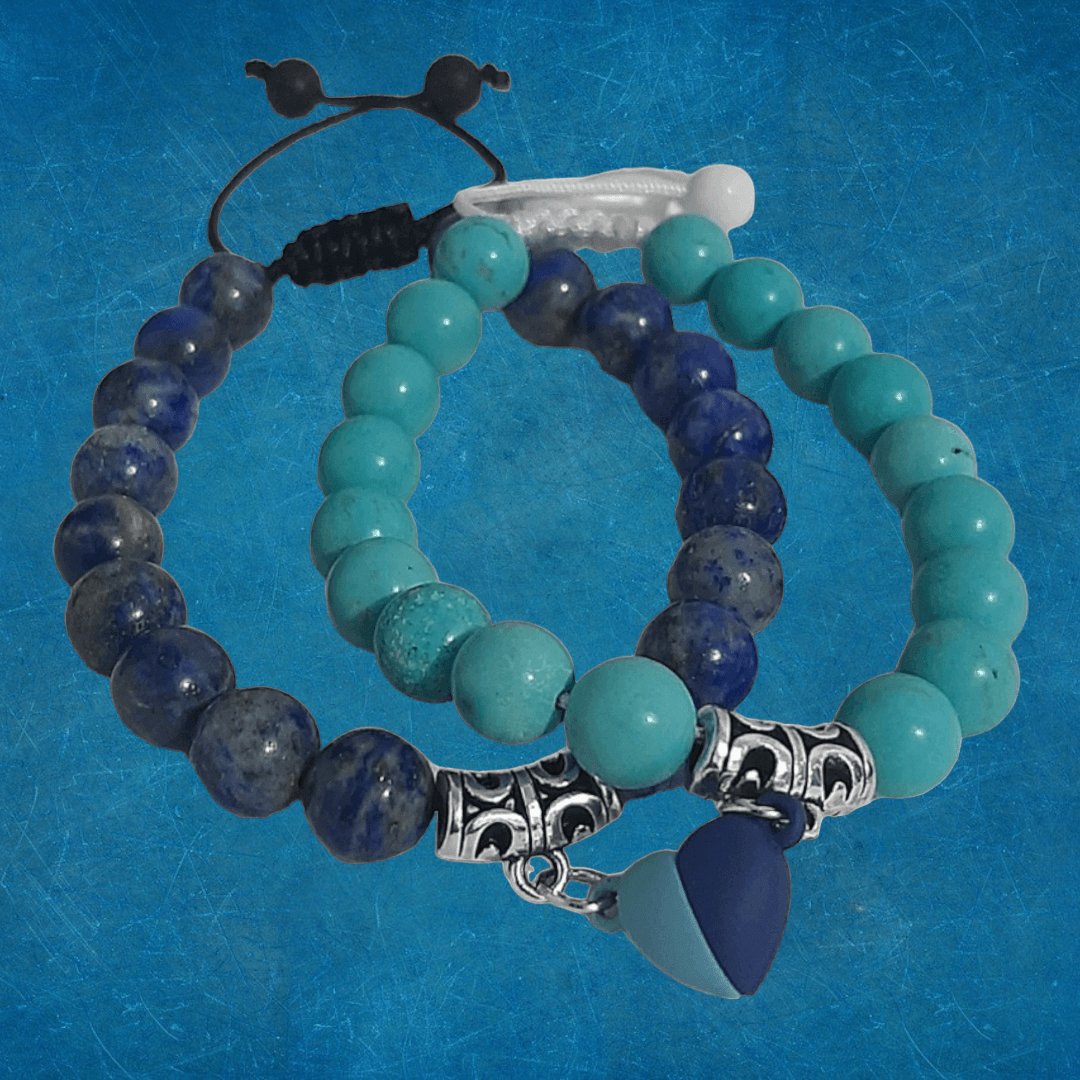 Pulseras Turquoise & Lapislázuli - Diversa Colección