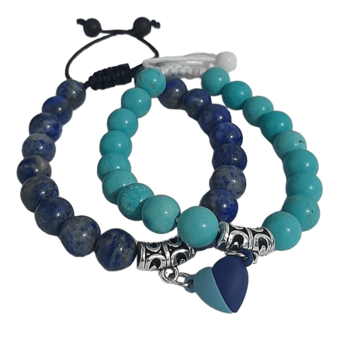 Pulseras Turquoise & Lapislázuli - Diversa Colección