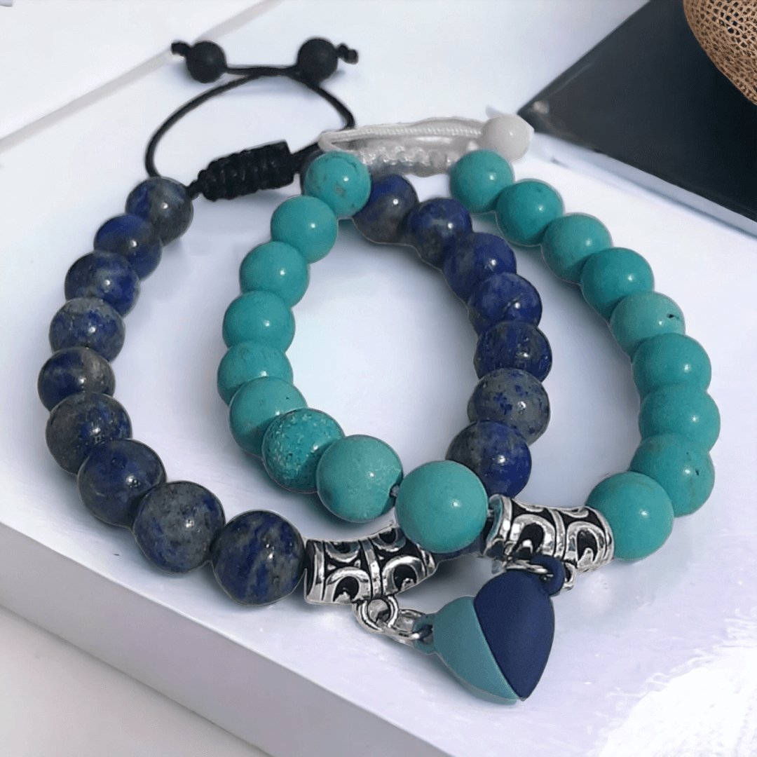 Pulseras Turquoise & Lapislázuli - Diversa Colección